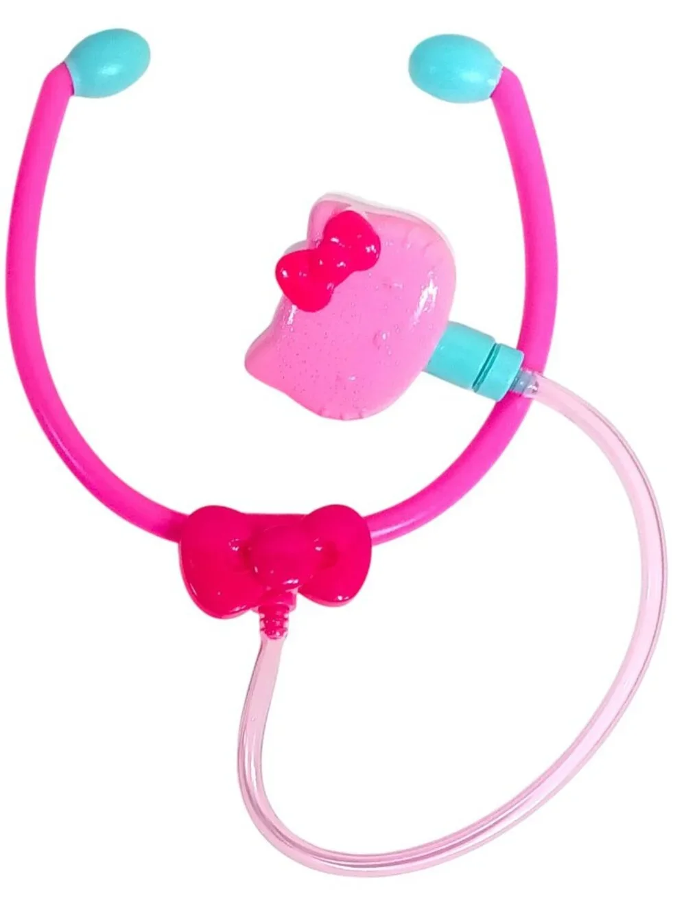 Hello Kitty Pretend Play Medical Check Up Kit for Kids Stethoscope, BP Cuff, Etc